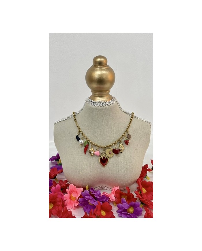 COLLIER BRELOQUES CARINA