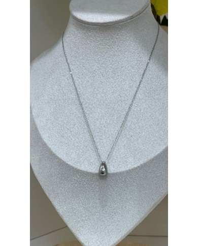 COLLIER GOUTTE ARGENTÉ