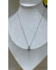 COLLIER GOUTTE ARGENTÉ