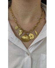 COLLIER SEA DORÉ