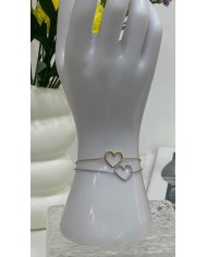 BRACELET VALENTINE ARGENTÉ